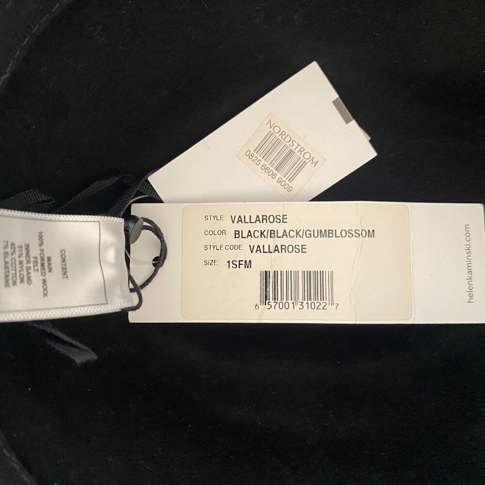 NWT Helen Kaminski Vallarose Felt Fedora - Picture 4 of 4